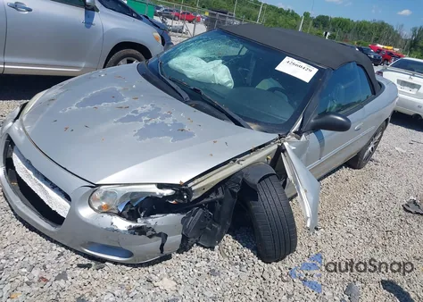 2004 Chrysler Sebring Gtc из США, поврежденный, VIN 1C3EL75R64N167697